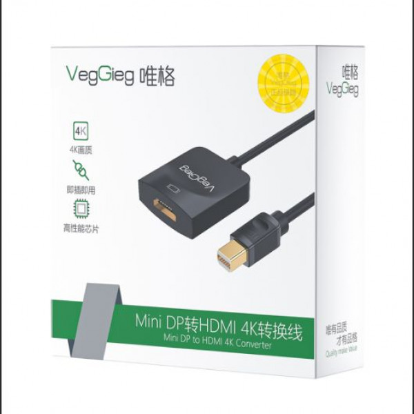 Mini Display to HDMI 4K VEGGIEG VZ616