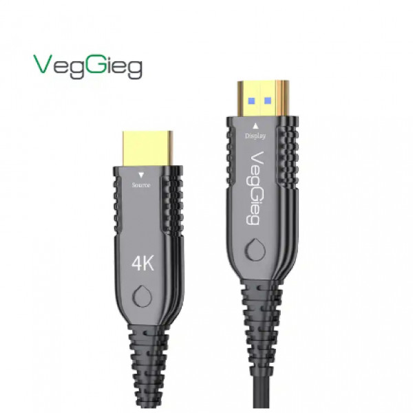 Dây HDMI Quang 10m VH707 VEGGIEG 4K