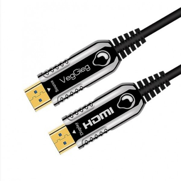 Dây HDMI Quang 25m V-H711 VEGGIEG 4K