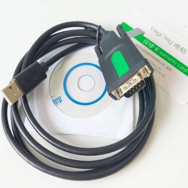 Dây Usb to com VU401 (RS323) 1.5m Veggieg