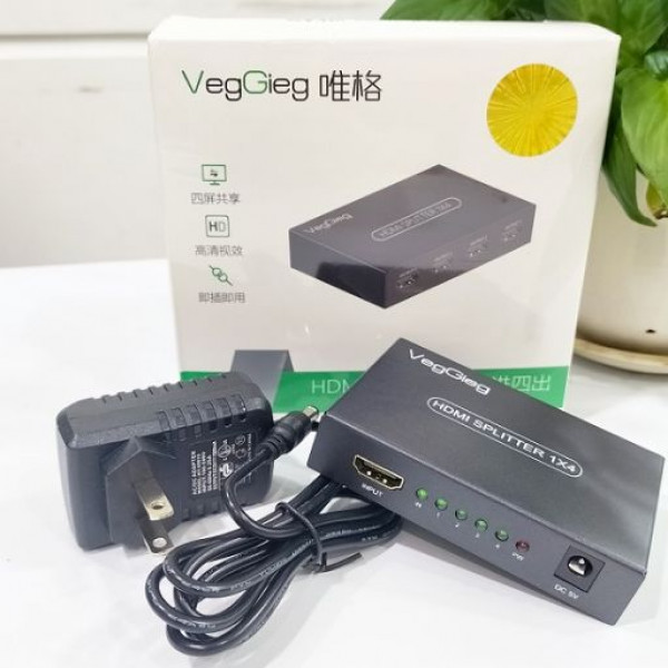 Bộ chia HDMI 1 ra 4 V-HD07 Veggieg