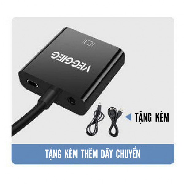 Bộ chuyển đổi HDMI sang VGA VEGGIEG