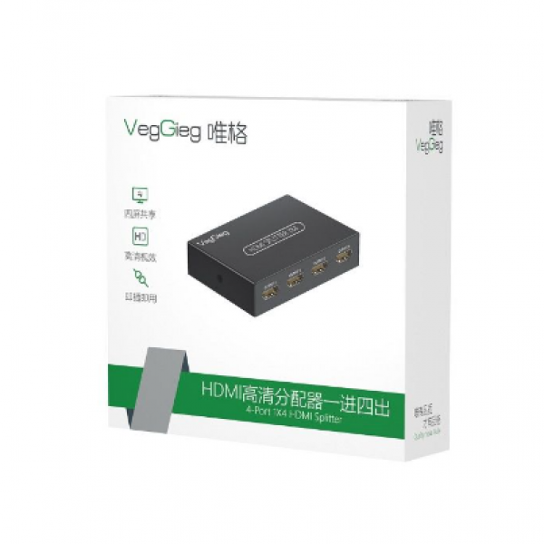 Bộ chia HDMI 1 ra 4 V-HD07 Veggieg