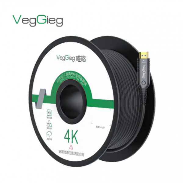 Dây HDMI Quang 15m VH709 VEGGIEG 4K