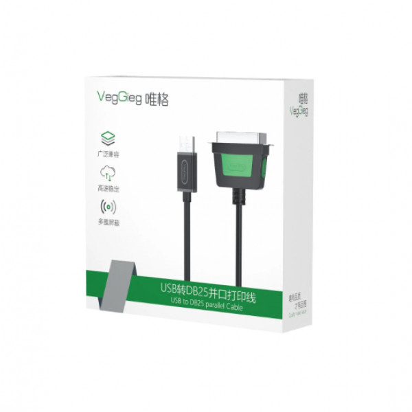 Dây Usb to com VU401 (RS323) 1.5m Veggieg