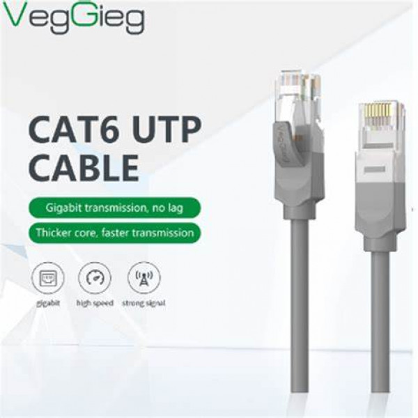 Dây mạng bấm sẵn cat5 RJ45 25M V-E520 Veggieg