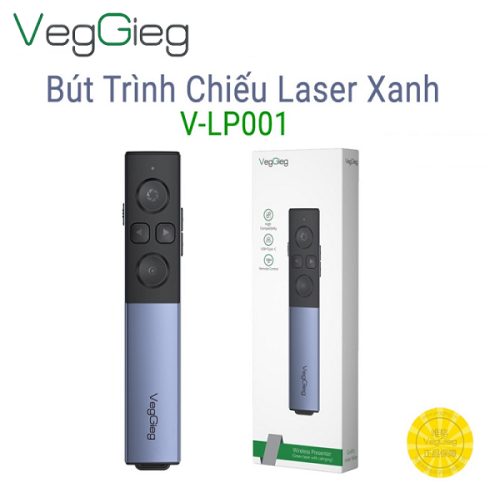 Giới thiệu Bút Trình Chiếu Không Dây Veggieg V-LP001 – Laser Xanh Có Cảm Biến Hiện Đại