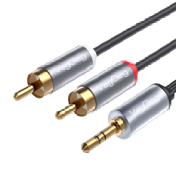 DC3.5mm to RCA* 2 Audio Cable 1.5m - V-A601